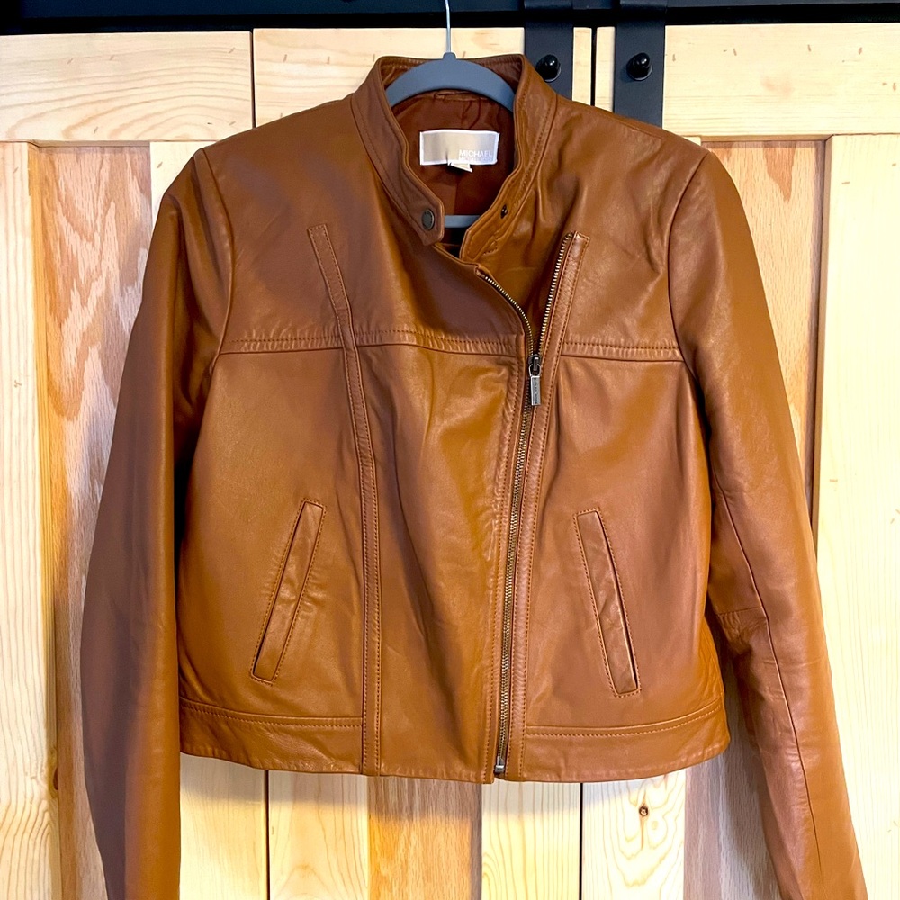 Michael Kors Moto Jacket L Large - like new